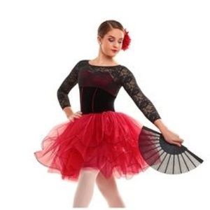 “Glistening Dew” Spanish Ballet Costume